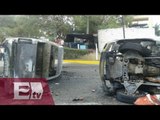 Normalistas de Guerrero queman camionetas de policía / Ricardo Salas