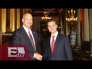 Detalles de la reunión de Peña Nieto con Jeh Johnson / Nacional