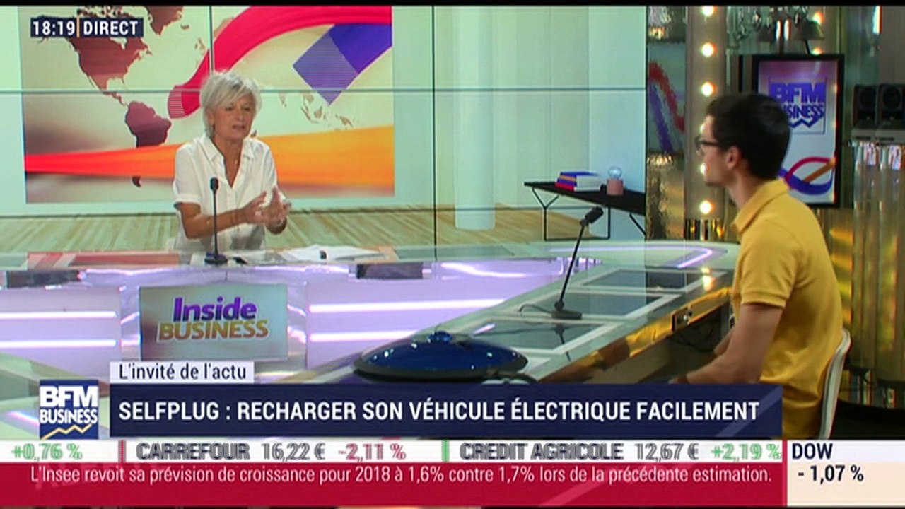 Antoine Gratian: "La Selfplug est une solution de branchement automatique des véhicules électriques" - 04/10