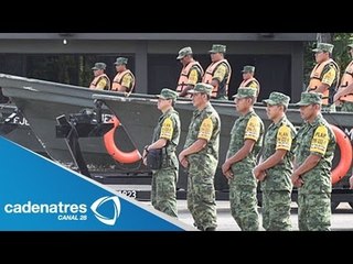 Aplican plan DN III en auxilio a los afectados de Tabasco