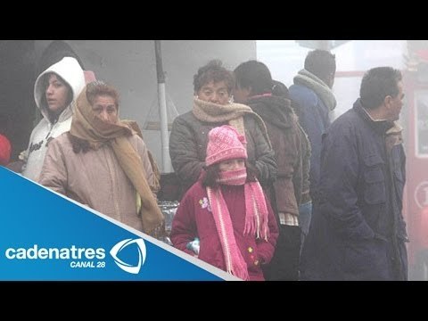 Ciudad de México sufre las bajas temperaturas por la llegada del frente frío 23