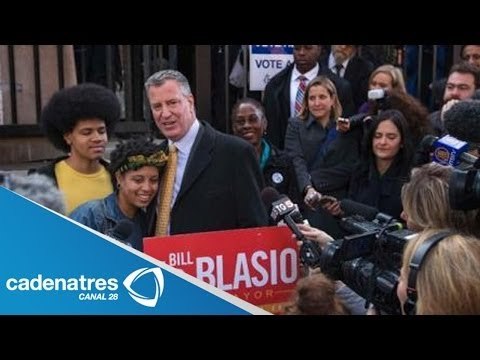 Bill de Blasio, nuevo alcalde de Nueva York