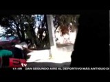 Difunden video del enfrentamiento en La Ruana, Michoacán / Excélsior informa