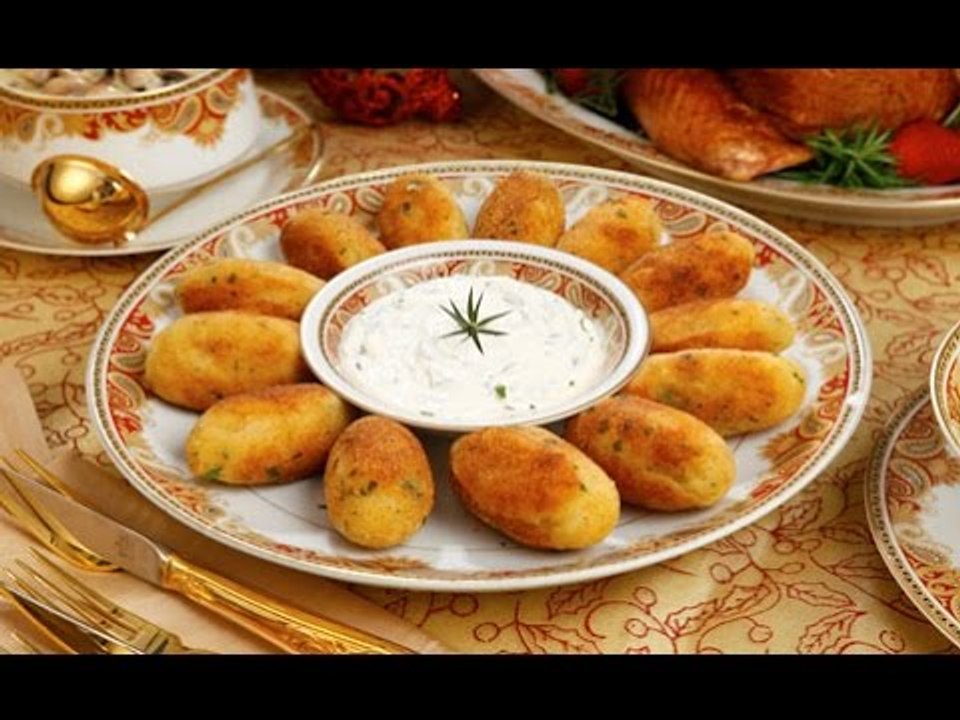 Receta: Croquetas de papa y Brócoli / Croquetas de brócoli