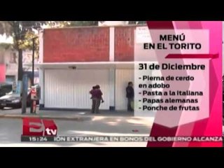 Gran menú en el "Torito"