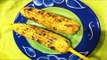 Prepara unos ricos elotes con mantequilla de ajo y chile ancho