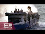 Suman 13 muertos en ferry de Grecia; desconocen cifra de desaparecidos / Global