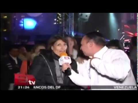 Capitalinos recibieron al 2015 en el Ángel / Todo México