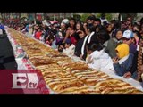 Todo listo para la mega rosca de reyes en el Zócalo / Titulares de la mañana