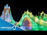 IMPRESIONANTES IMÁGENES- Festival de hielo más grande del mundo