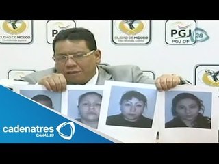 Detiene PGJDF a banda de mujeres 'carteristas'
