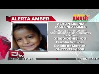 Alerta amber: Ashlin Martínez Jaimes / Excélsior informa