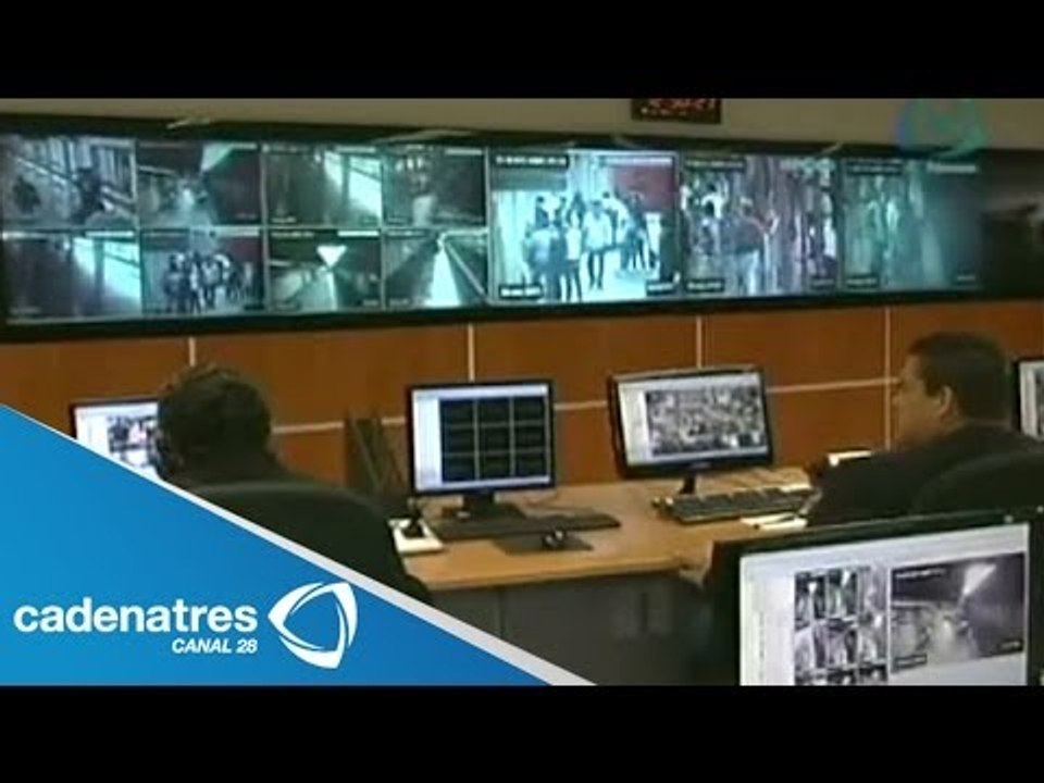 Cámaras de seguridad, equipo de rayos x y detectores de metal, medidas de seguridad en el Metro