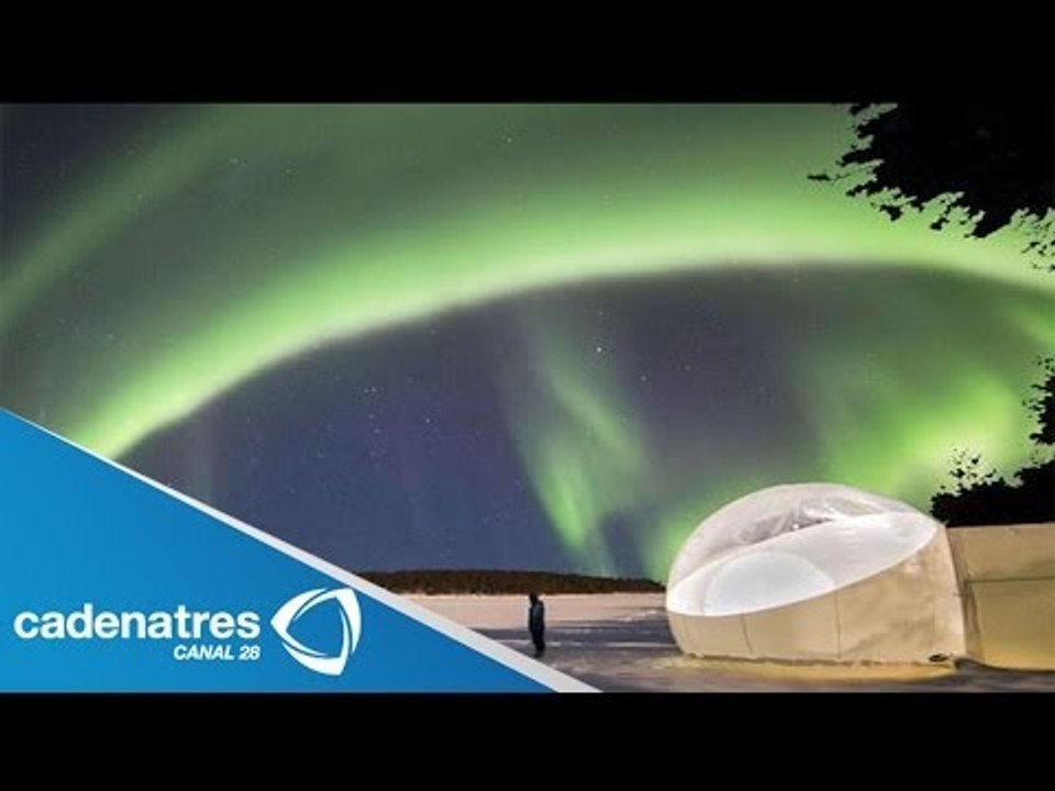 Estados Unidos y Canadá disfrutan de un espectáculo de auroras boreales