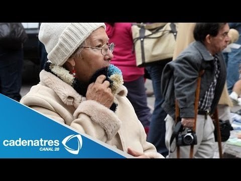 Bajas temperaturas afectan a niños y adultos mayores