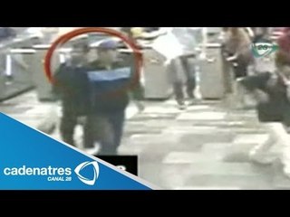 Ruta del prófugo que deja el cuerpo de una mujer en una maleta en el metro San Antonio