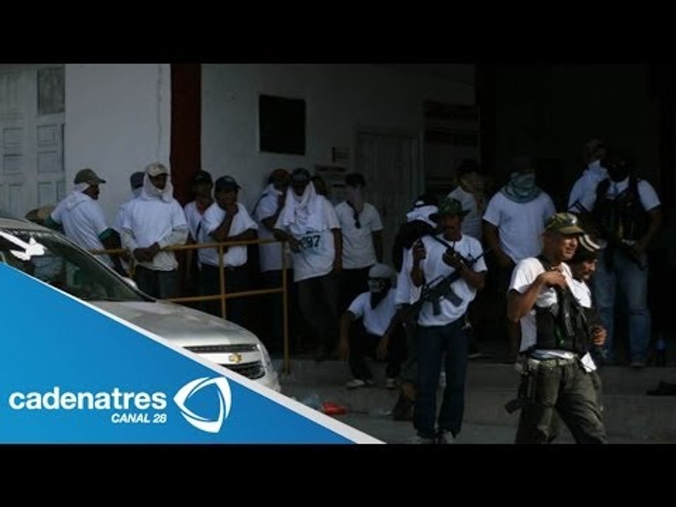 Enfrentamiento de autodefensas deja cuarto civiles muertos (VIDEO) / Ataque de Autodefensas