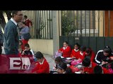 Estudiantes de Morelos toman clases en la calle / Vianey Esquinca