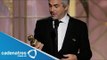 Así se vivió la alfombra roja de los Golden Globes / Alfonso Cuarón ganador de  Golden Globes