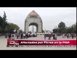 Marchan afectados por Ficrea / Pascal Beltrán