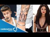 Justin Bieber se tatúa la palabra 