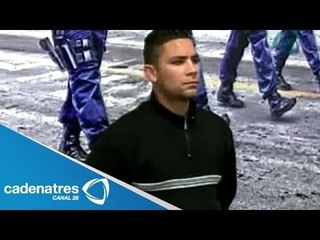 Capturan y presentan en Chihuahua al presunto asesino del hijo de Javier Sicilia