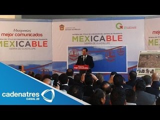 Ecatepec tendrá servicio de teleférico como medio de transporte