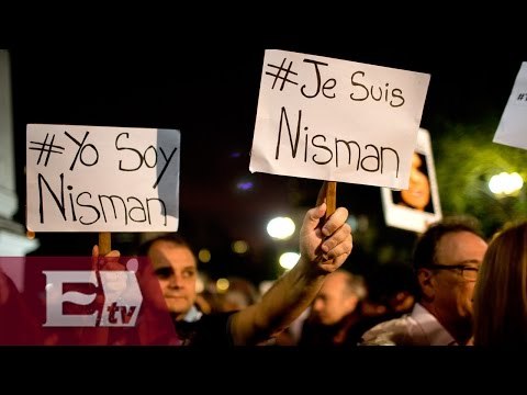 Argentinos piden esclarecer la muerte del fiscal Alberto Nisman/ Global