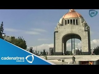 A punto de concluir los trabajos de limpieza en el Monumento a la Revolución