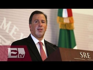 México sigue trabajando por la seguridad: José Antonio Meade / Vianey Esquinca