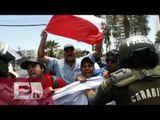 Sindicatos protestan en Michoacán por mejores demandas laborales / Excélsior