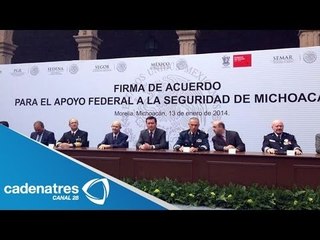 Inicia reunión para delinear el plan de acción para seguir en Michoacán