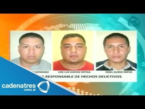 Autoridades logran detener a tres hombres dedicados al robo de cuentahabientes