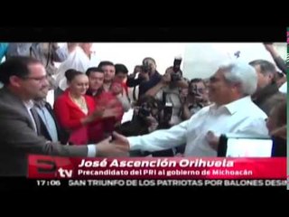 José Ascención Orihuela, precandidato del PRI al gobierno de Michoacán