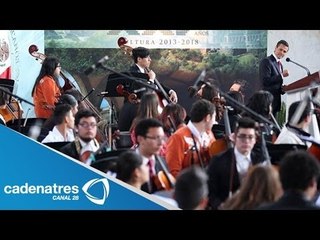 Peña Nieto encabeza el 25 aniversario de CONACULTA