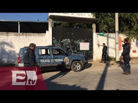 Mil soldados vigilarán escuelas en Acapulco / Excélsior Informa