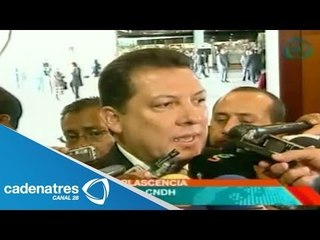 Presidente de CNDH pide a las autoridades recuperar la tranquilidad en Michoacán