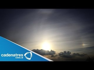 IMPRESIONANTE: Rusia percibe un aro solar / Russia perceives a solar ring