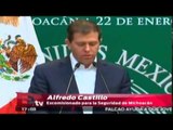Alfredo Castillo deja de ser comisionado en Michoacán / Excélsior Informa