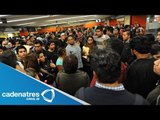 ¡¡IMPRESIONANTE!! Enfrentamiento entre policías y usuarios del metro Hidalgo (VIDEO)