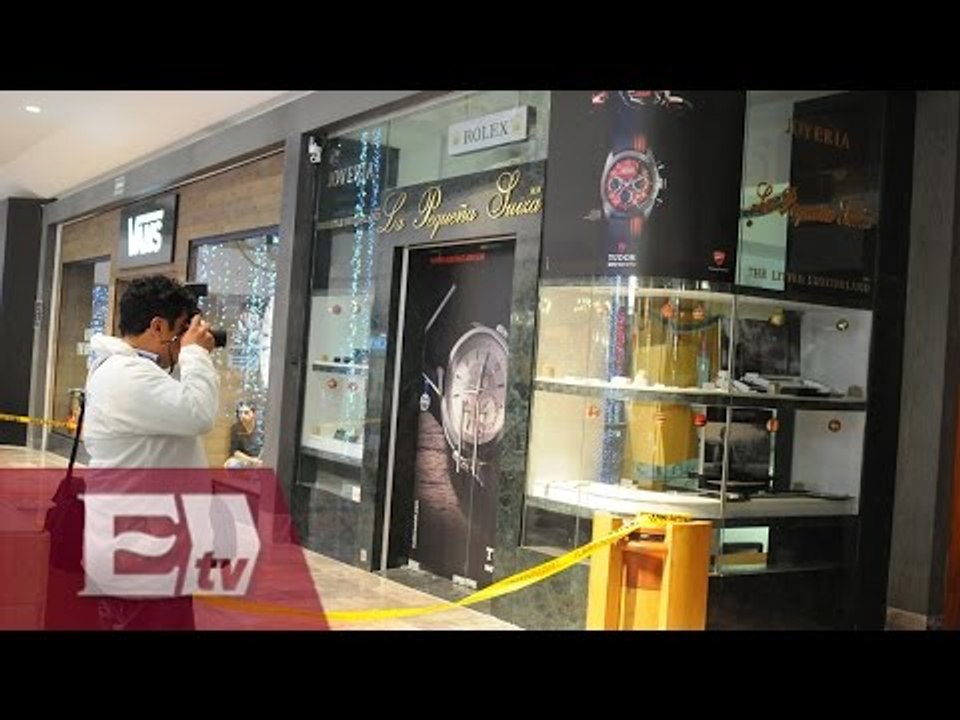 Asalto en joyería de centro comercial Santa Fe / Pascal Beltrán
