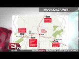 Se cumplen 4 meses de los desaparecidos de ayotzinapan y se realizan movilizaciones, Excélsior info