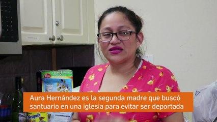 Madre guatemalteca se refugia en una iglesia y evita ser deportada