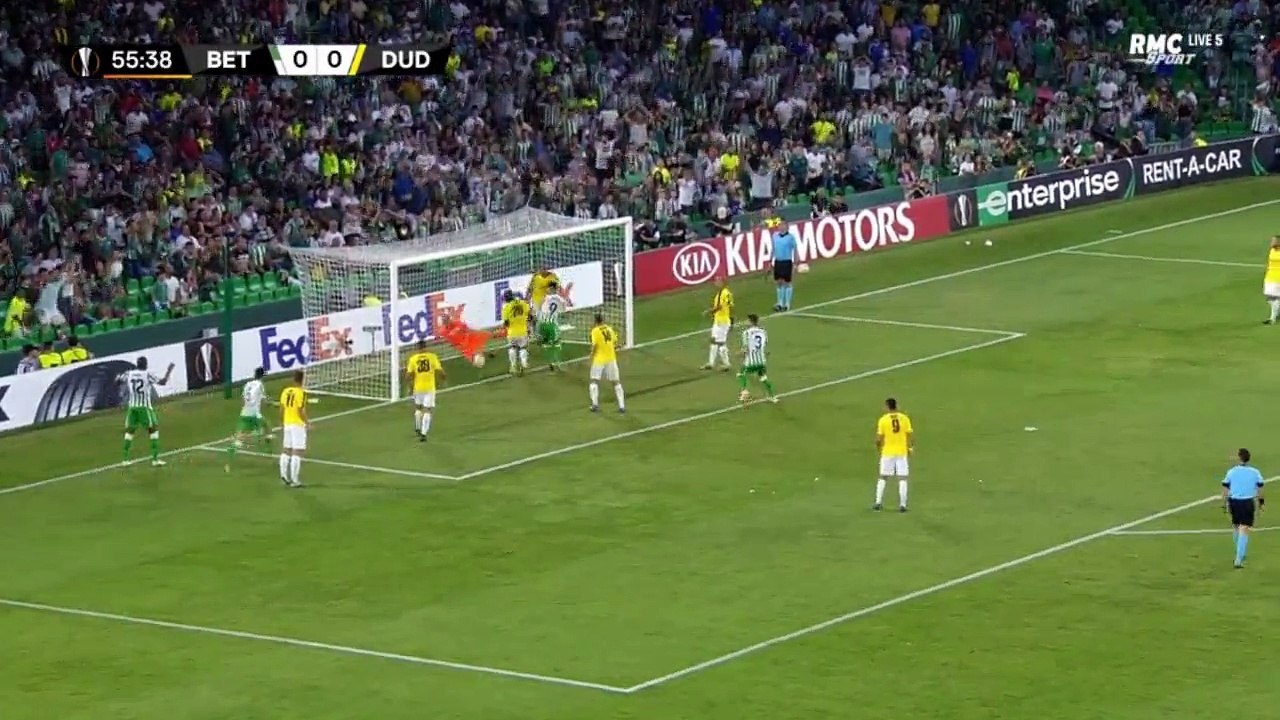 Antonio Sanabria Goal - Real Betis vs Dudelange 1-0 04/10/2018