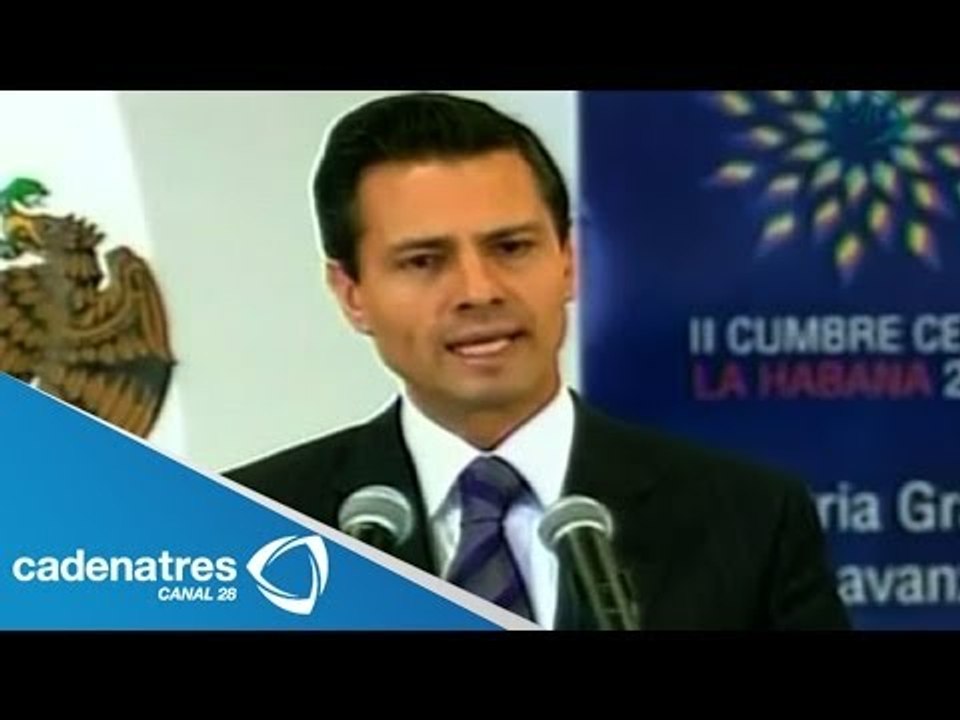 Peña Nieto anuncia firma de Alianza del Pacífic...