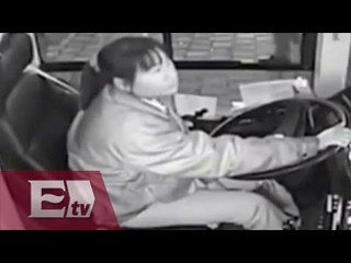 ¡IMPACTANTE! Mujer logra controlar vehículo tras choque / Paola Virrueta