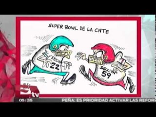 Cartón Político: Conflicto en el Magisterio