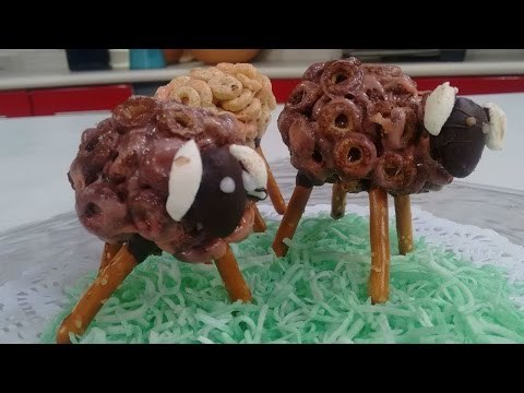 Diviértete haciendo unos borregos con cheerios / Recetas para el día del niño