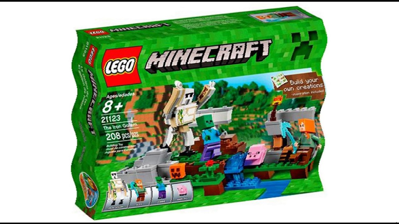 LEGO Minecraft - O Golem de Ferro