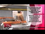 Suspensión de actividades por Día de la Constiución Mexicana / Vianey Esquinca